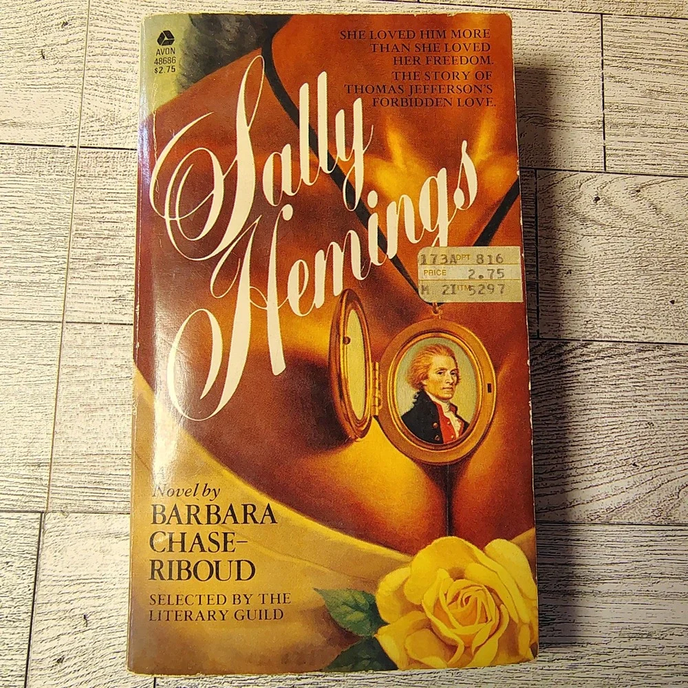 Sally Hemings Novel Barbara‎ Chase Riboud 1980 Avon Paperback 1st Print History